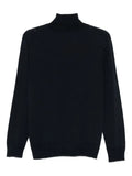 Barena merino sweater with stand collar