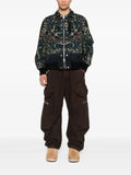 sacai paisley-print zip-front jacket