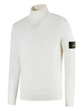 Stone Island logo-patch knit sweater