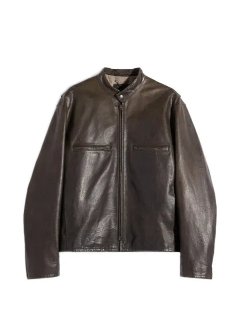LEMAIRE leather biker jacket