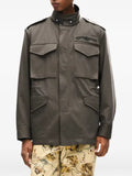 Kenzo Paris Emblem herringbone jacket