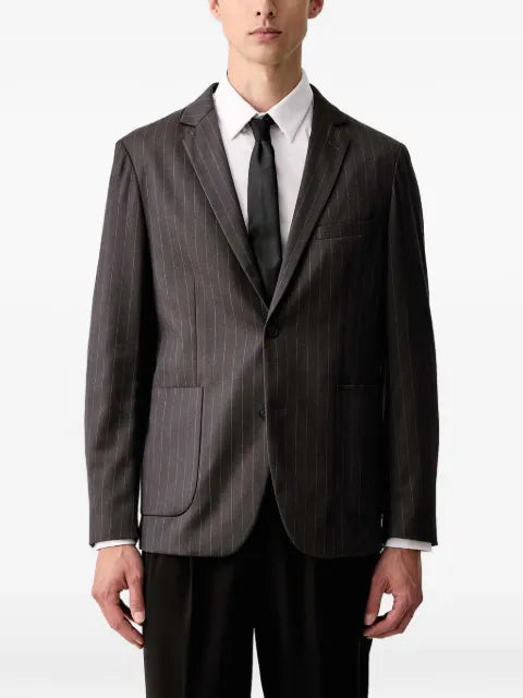 Lindbergh pinstripe-pattern blazer