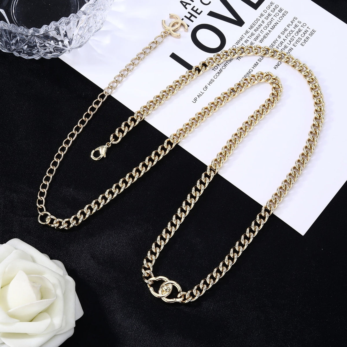 CHANEL 25S CHAIN BELT 611799